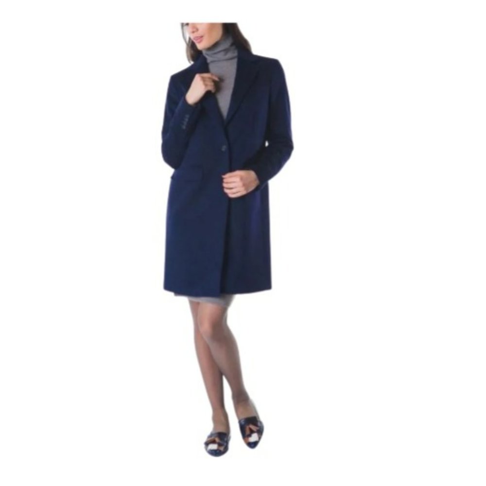 CALVIN KLEIN Women's Single-Breasted Coat - SET SIZE 6